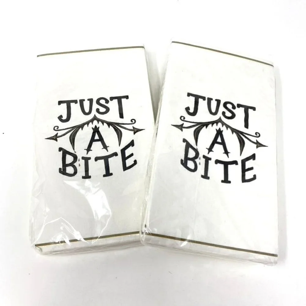 Target  Threshold™ (2) 16ct Halloween Disposable Napkins 'Just a Bite' Set of 2